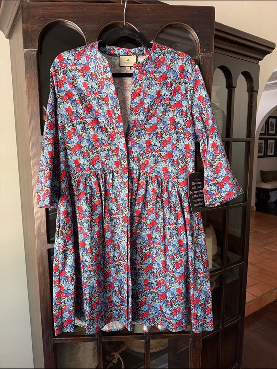 Tuckernuck Dresses & Skirts - Tuckernuck royal shirt dress NWT